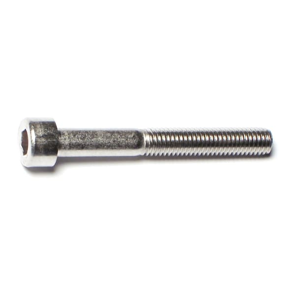 Midwest Fastener M5-0.80 Socket Head Cap Screw, Socket, Steel, 40 mm Length, 5 PK 75628 - main